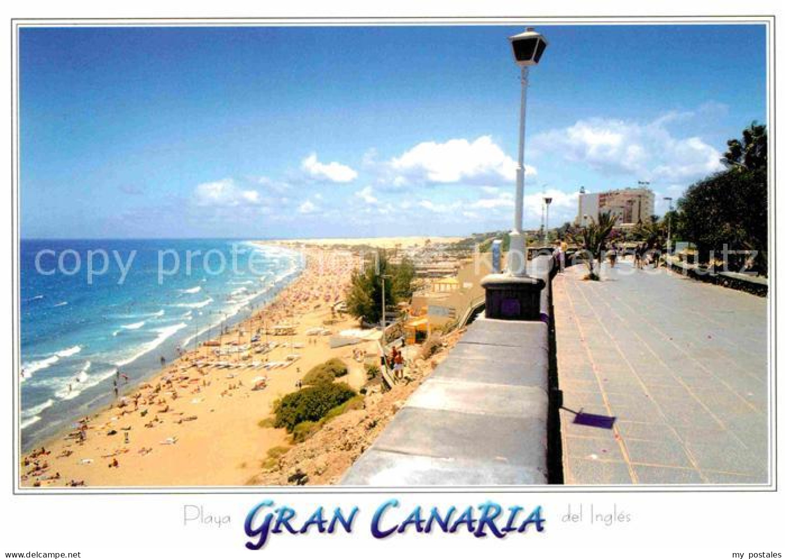 72807628 Playa Del Ingles Strand Promenade Playa Del Ingles - Andere & Zonder Classificatie