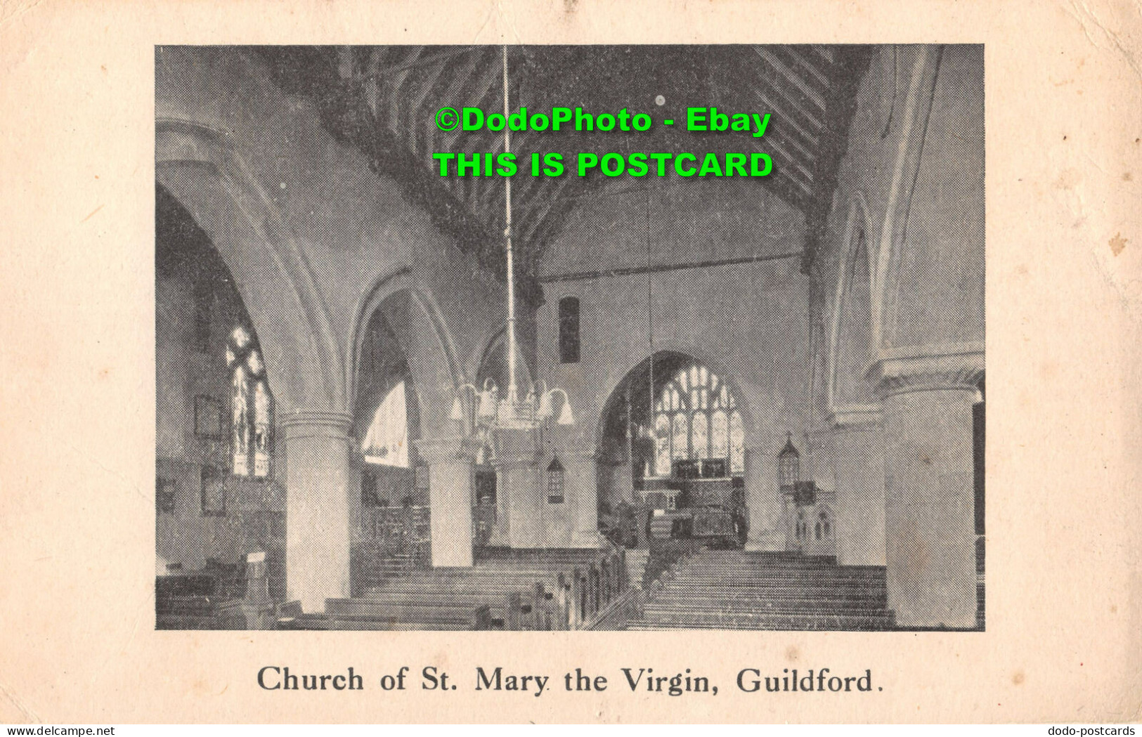 R354575 Church Of St. Mary The Virgin Guildford. Post Card - Monde