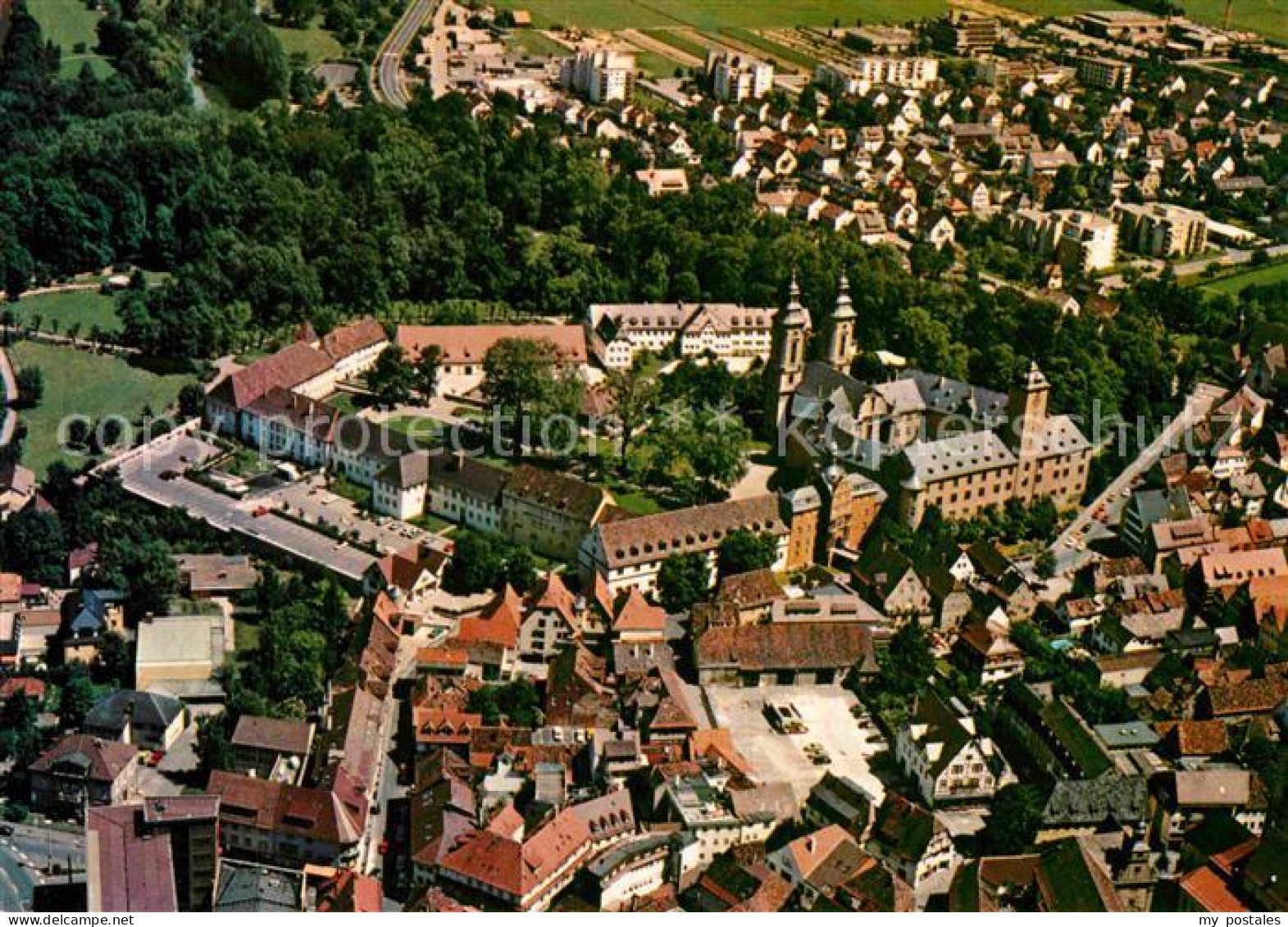 72807614 Bad Mergentheim Deutschordens Schloss Fliegeraufnahme Bad Mergentheim - Bad Mergentheim