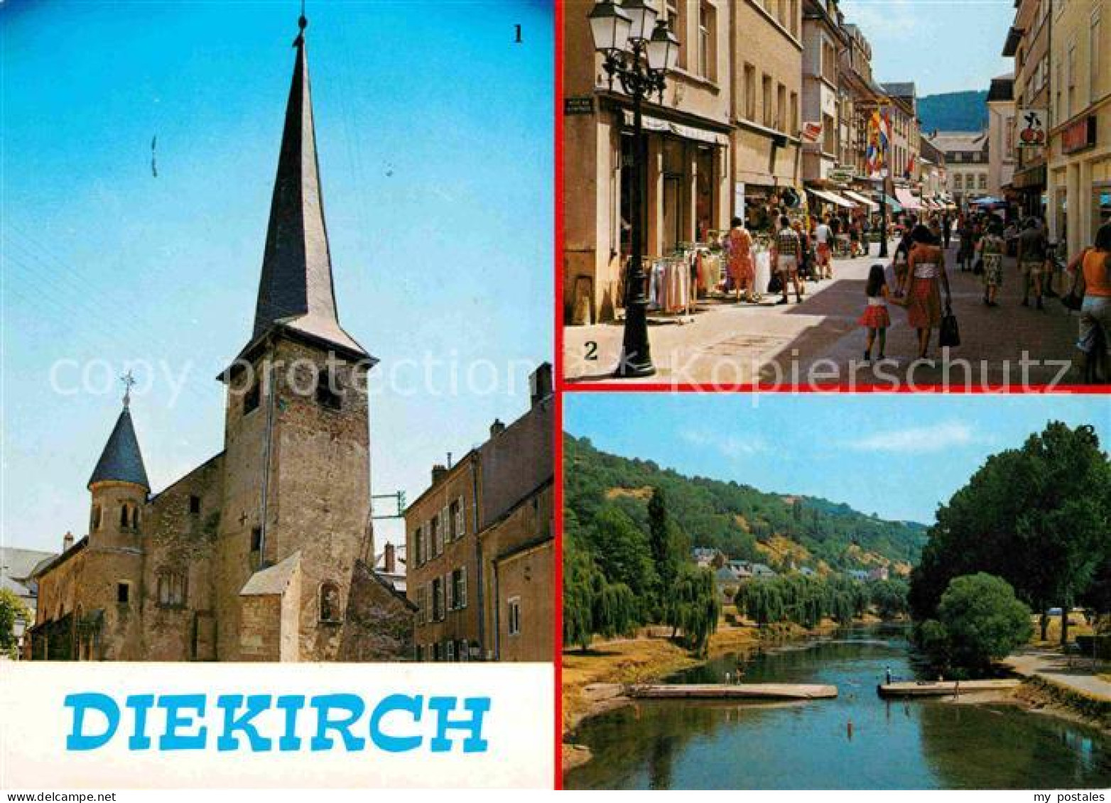 72807580 Diekirch Eglise Saint Laurent Grande Rue La Sure - Sonstige & Ohne Zuordnung