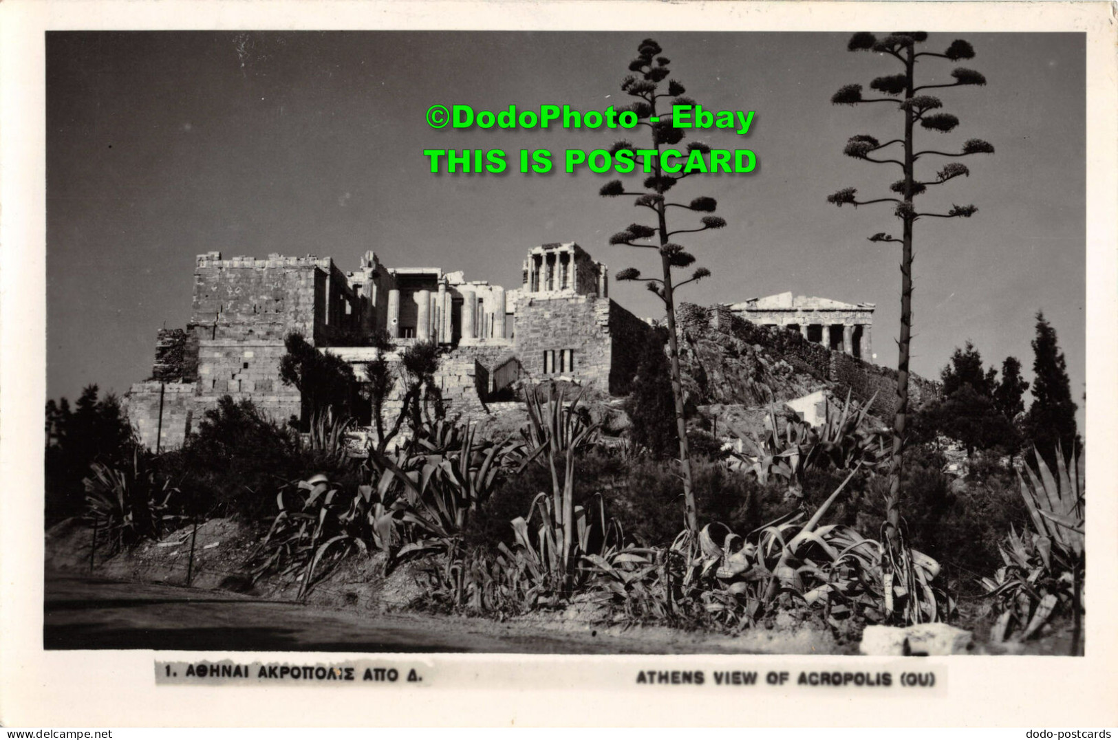 R354583 Athens View Of Acropolis. OU - Monde