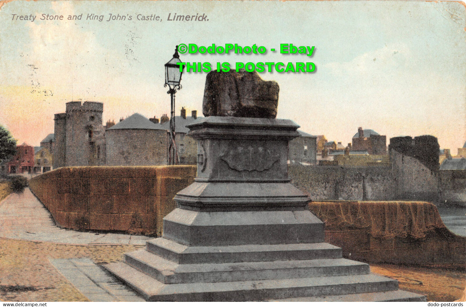 R354598 Treaty Stone And King Johns Castle Limerick. Lawrence Publisher Dublin N - Monde