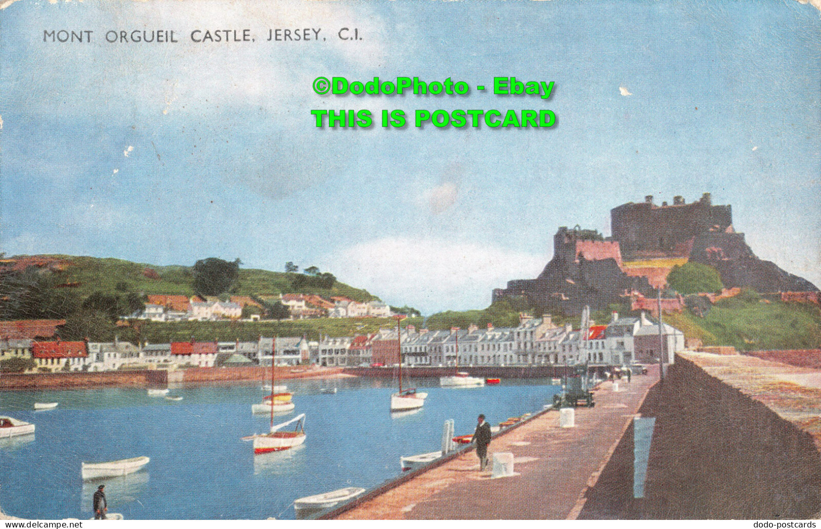 R354599 Mont Orgueil Castle Jersey. C. I. Premier Printers. 1423 - Monde