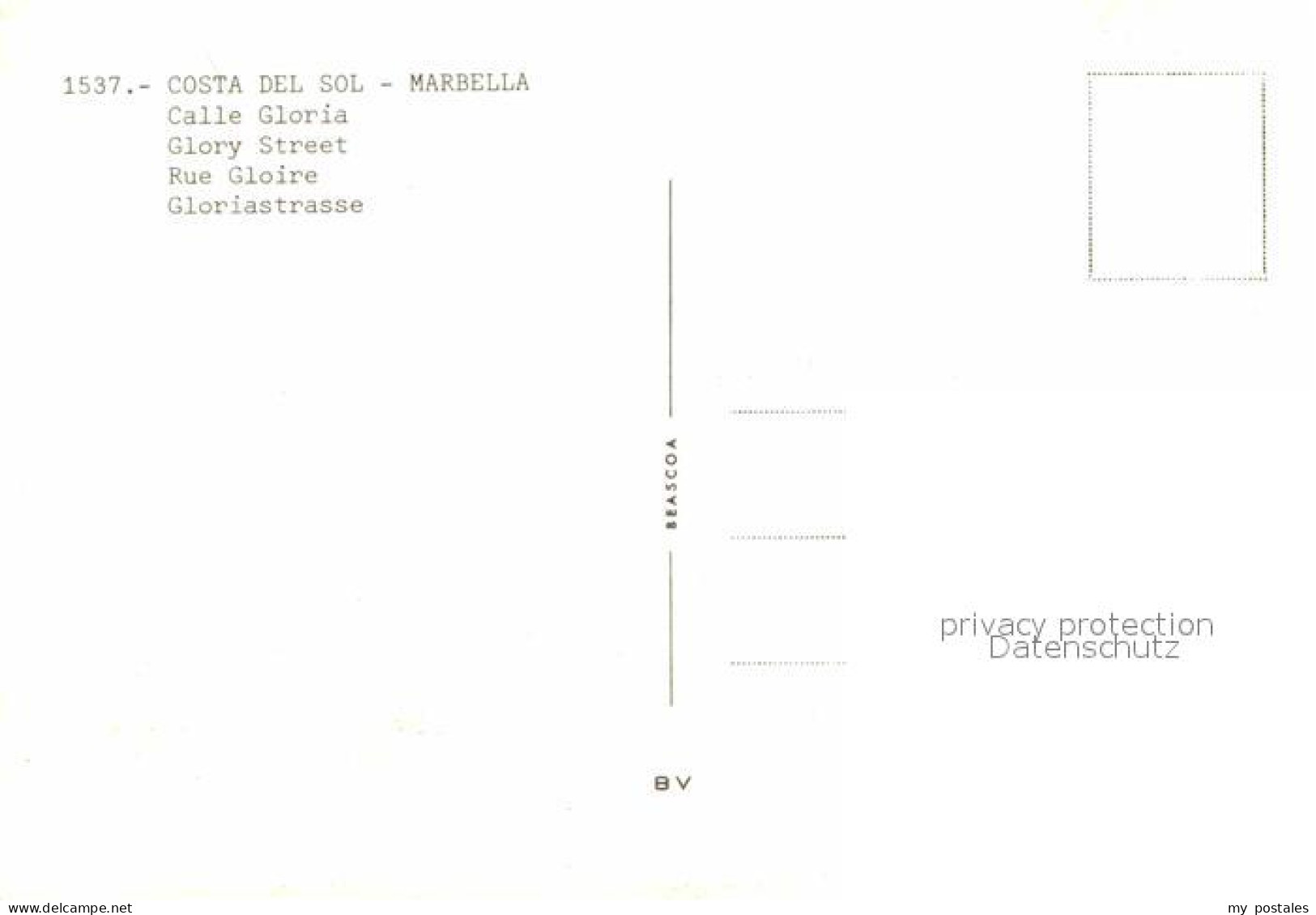 72807484 Marbella Andalucia Calle Gloria Gasse Souvenirladen  - Other & Unclassified