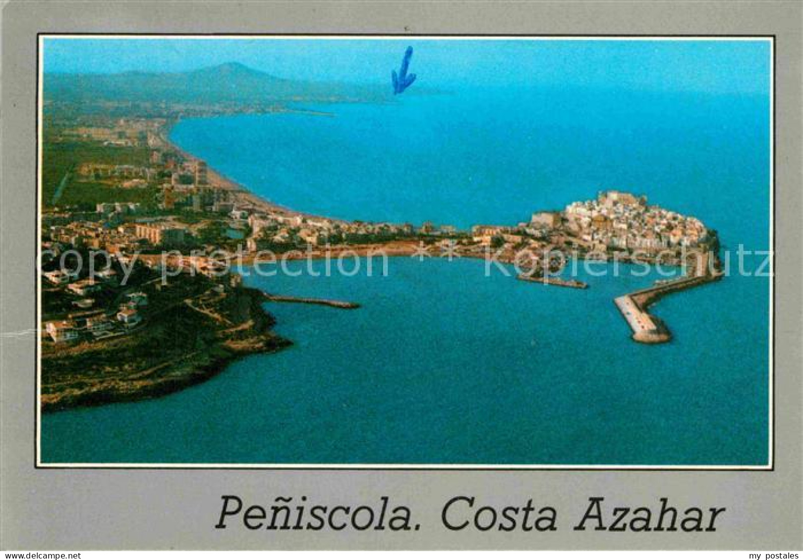 72807480 Peniscola Vista Aerea Cerro Mar Y Peniscola Costa Azahar Peniscola - Andere & Zonder Classificatie