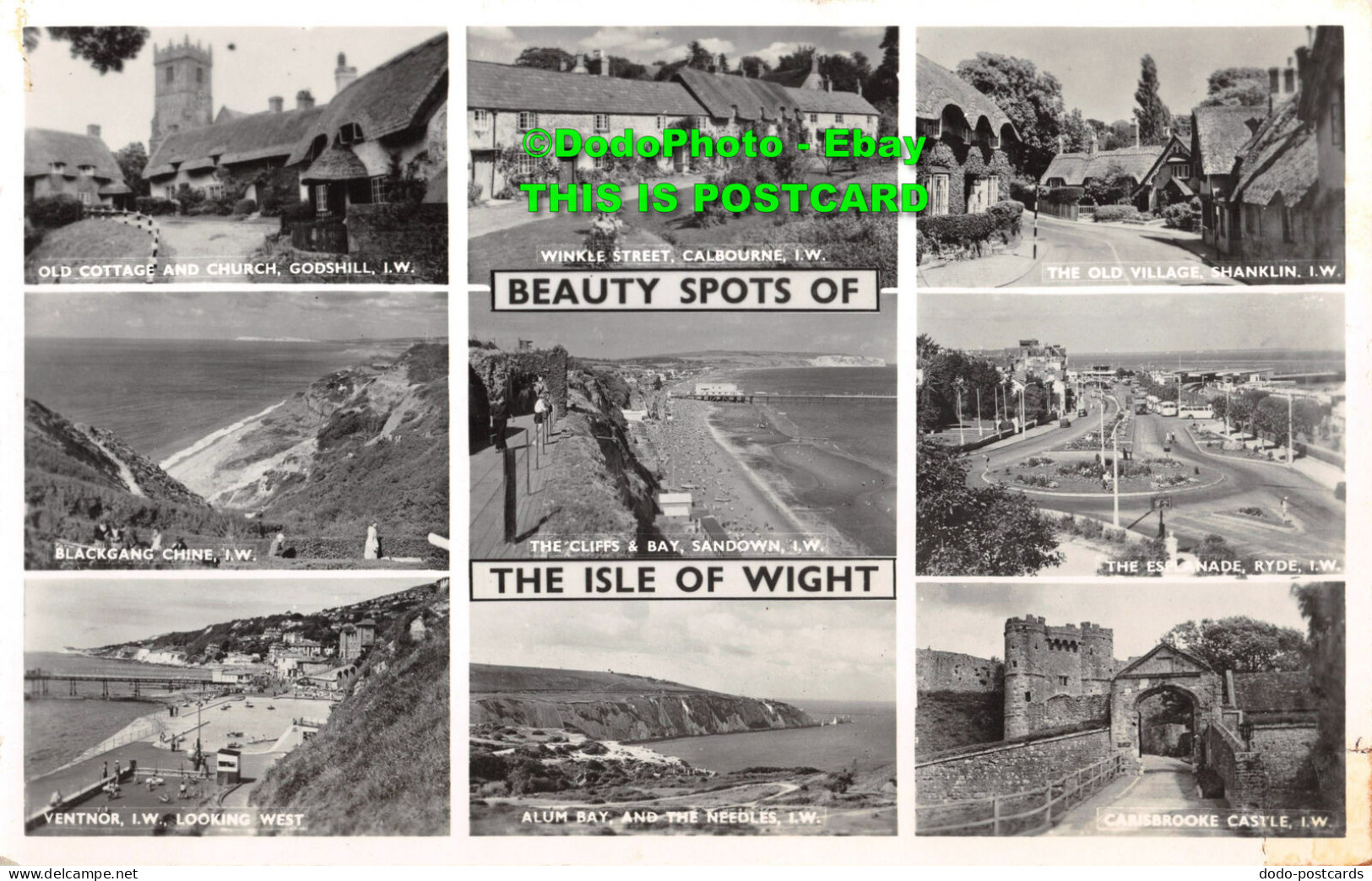 R354655 Beauty Spots Of The Isle Of Wight. W. J. Nigh. RP - Monde