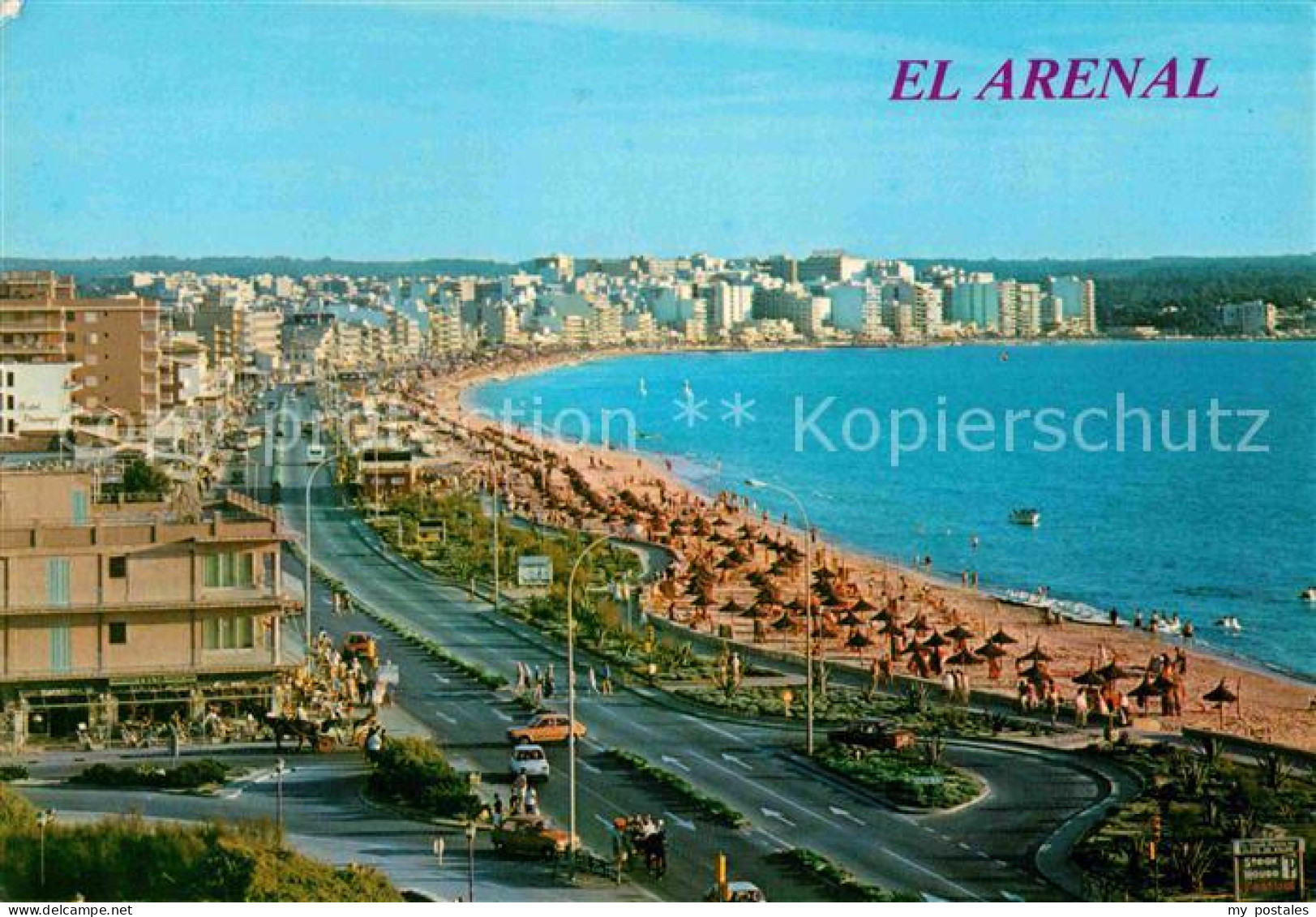 72807477 El Arenal Mallorca Panorama Strand Bucht  - Andere & Zonder Classificatie