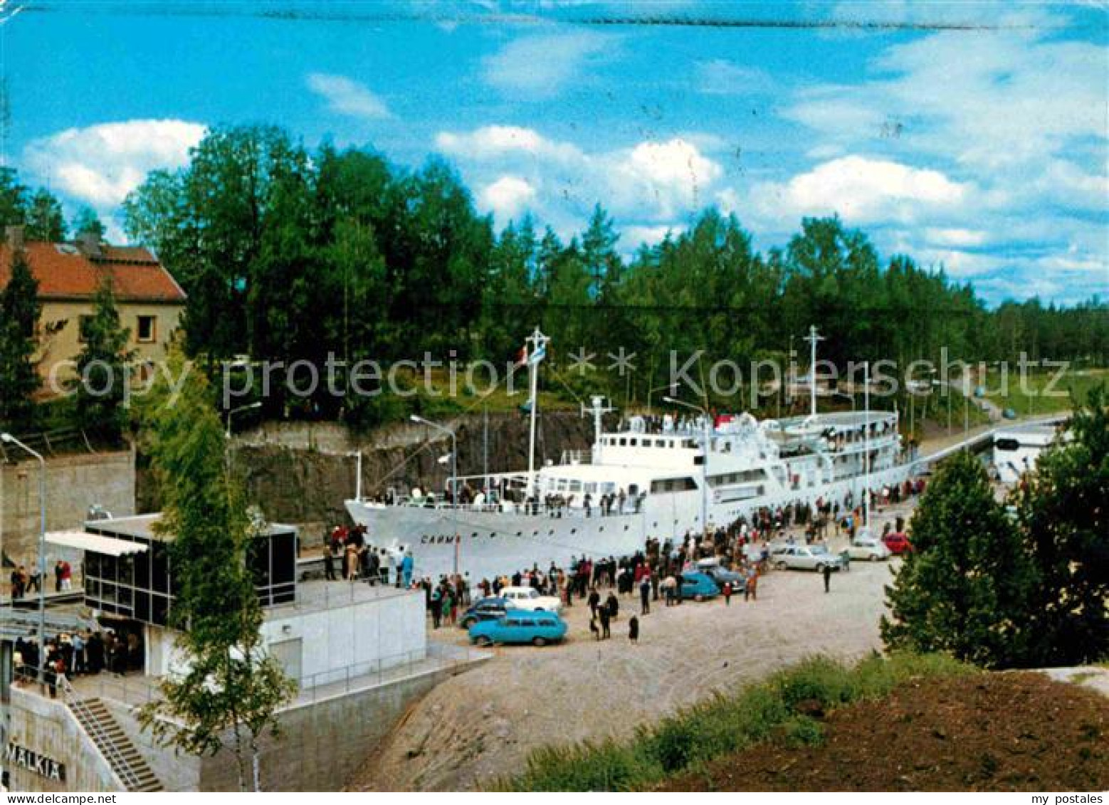 72807472 Finnland Suomi Saimaan Kanava Saimaakanal Schleuse Finnland Suomi - Finnland