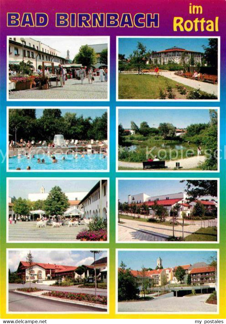 72807460 Bad Birnbach Teilansichten Freibad Park Platz Bad Birnbach - Autres & Non Classés
