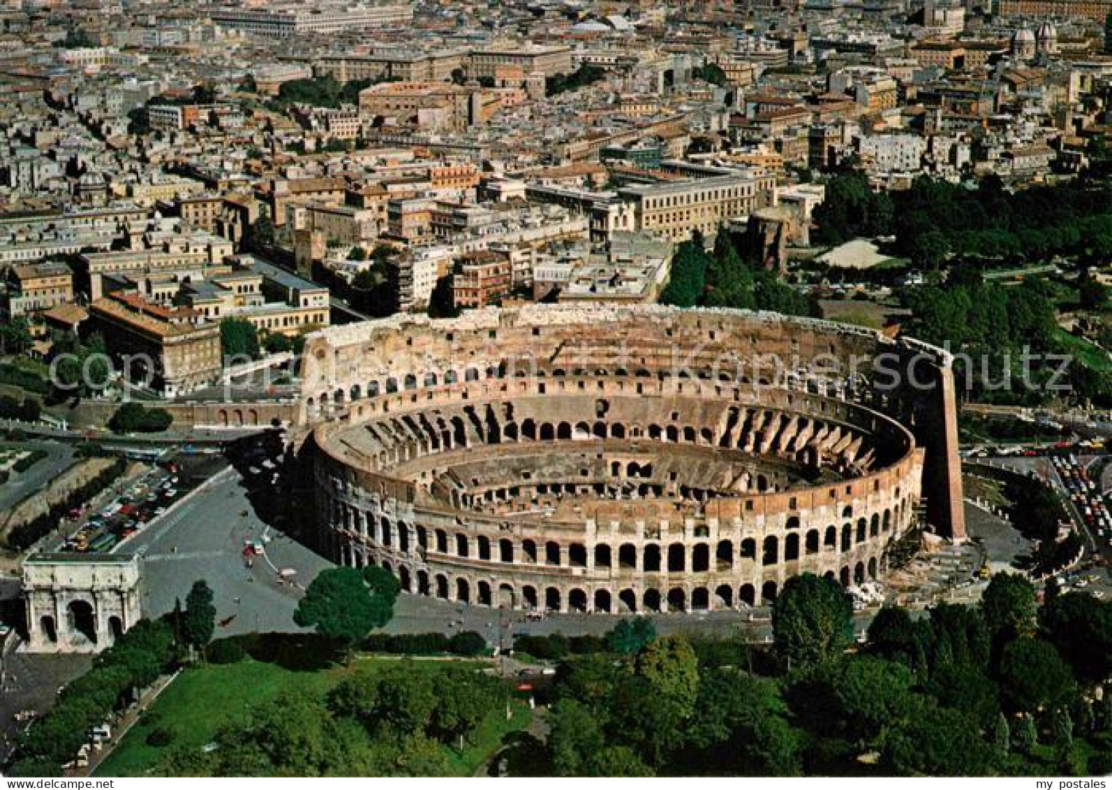 72807438 Roma Rom Colosseo Kolosseum Fliegeraufnahme  - Sonstige & Ohne Zuordnung