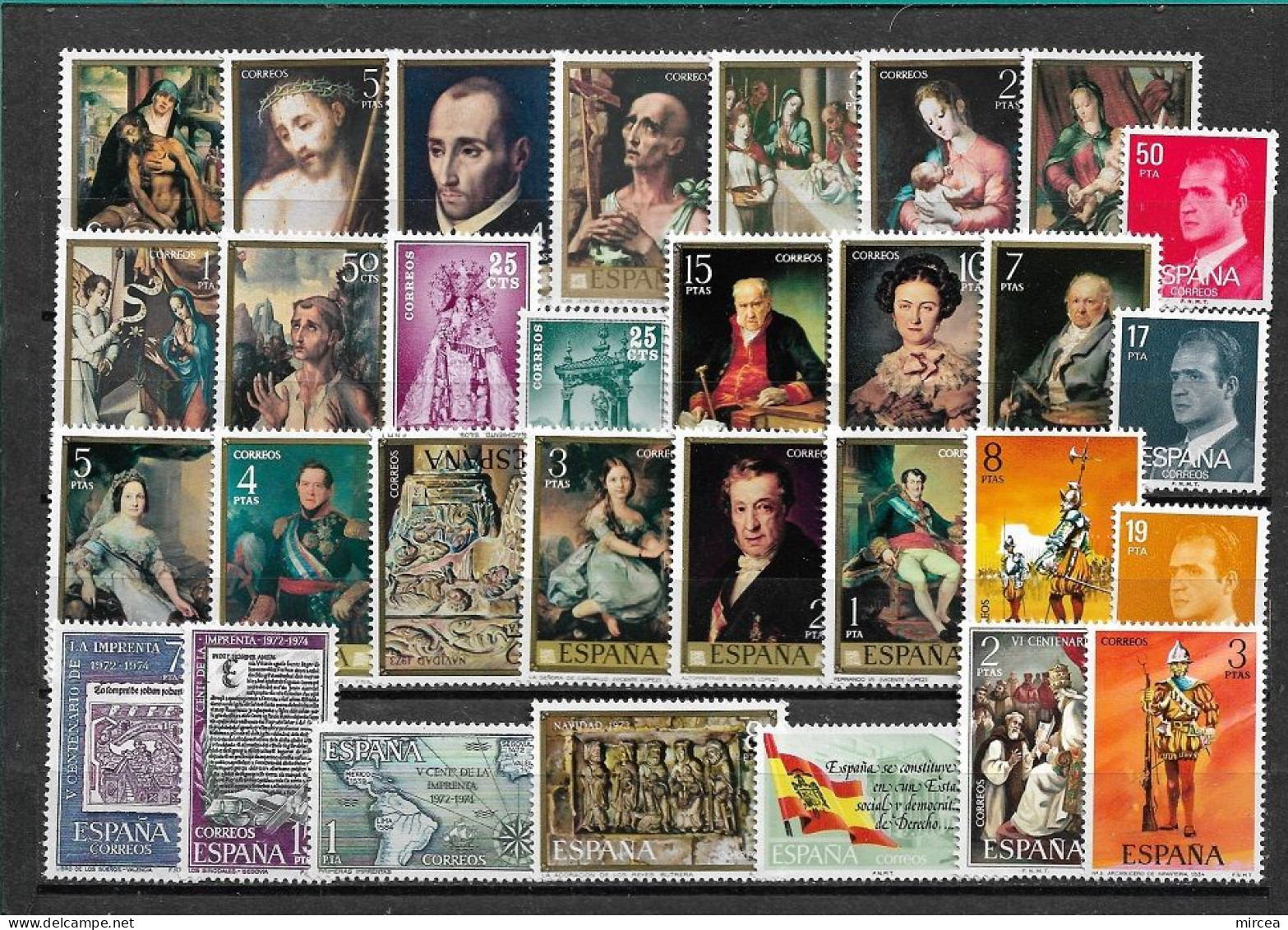 C983 - Lot Timbres Neufs** Espagne - Collections