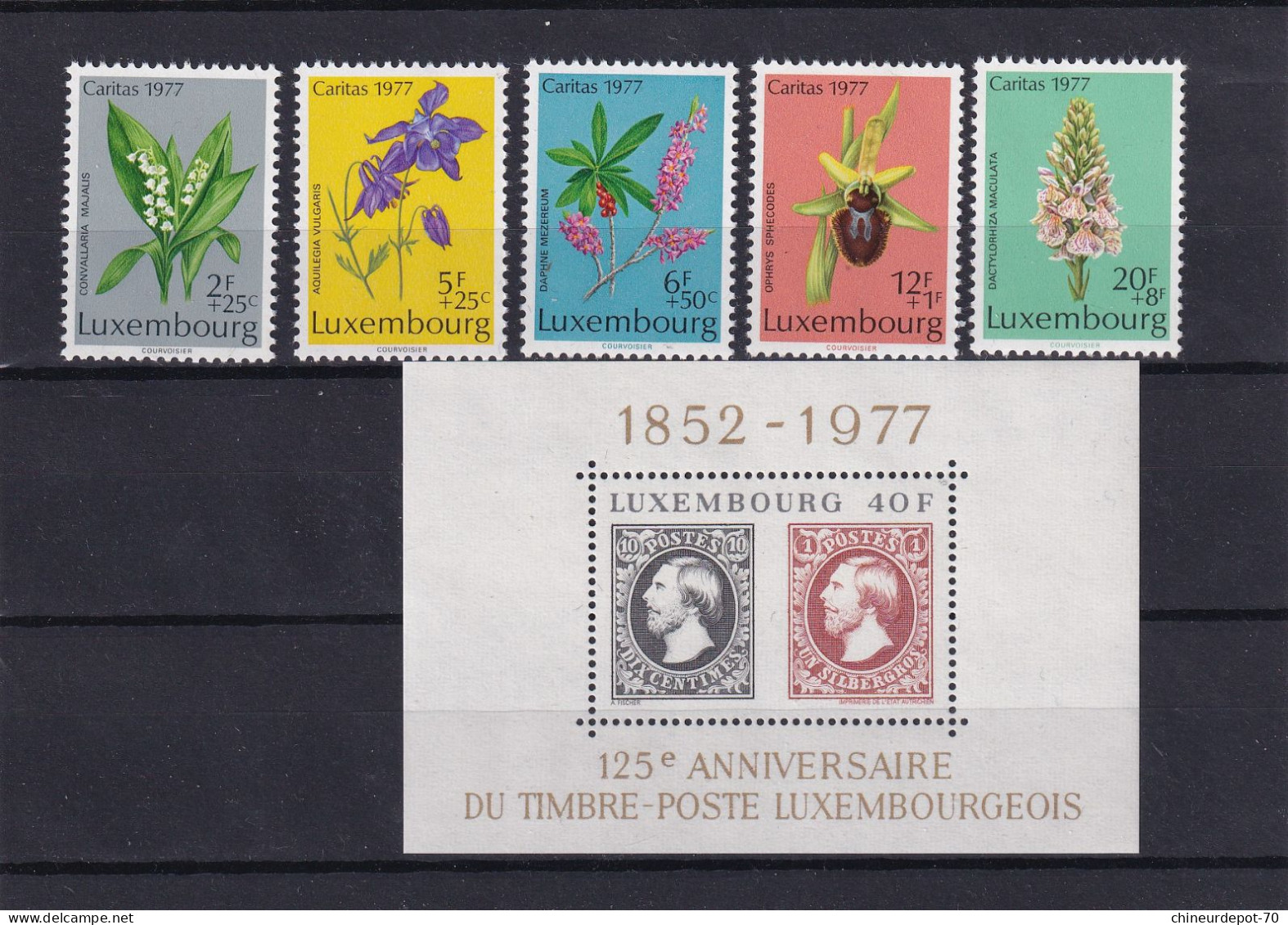 Luxembourg NEUFS SANS CHARNIERE ** 1977 - Unused Stamps