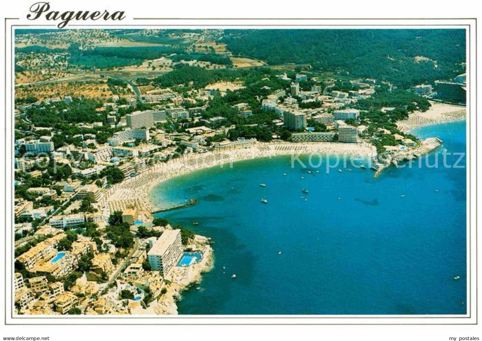 72805821 Paguera Mallorca Islas Baleares Vista Aerea  - Andere & Zonder Classificatie