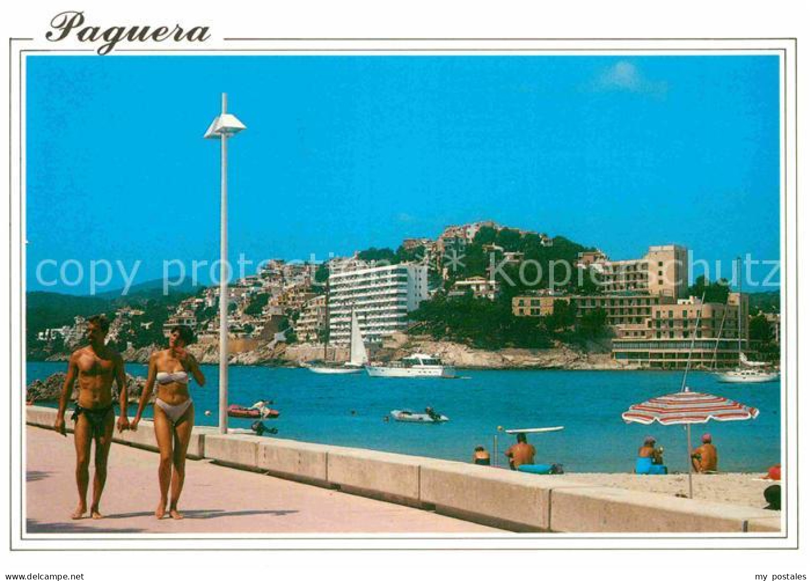 72805818 Paguera Mallorca Islas Baleares Detalle De Sus Playas  - Andere & Zonder Classificatie