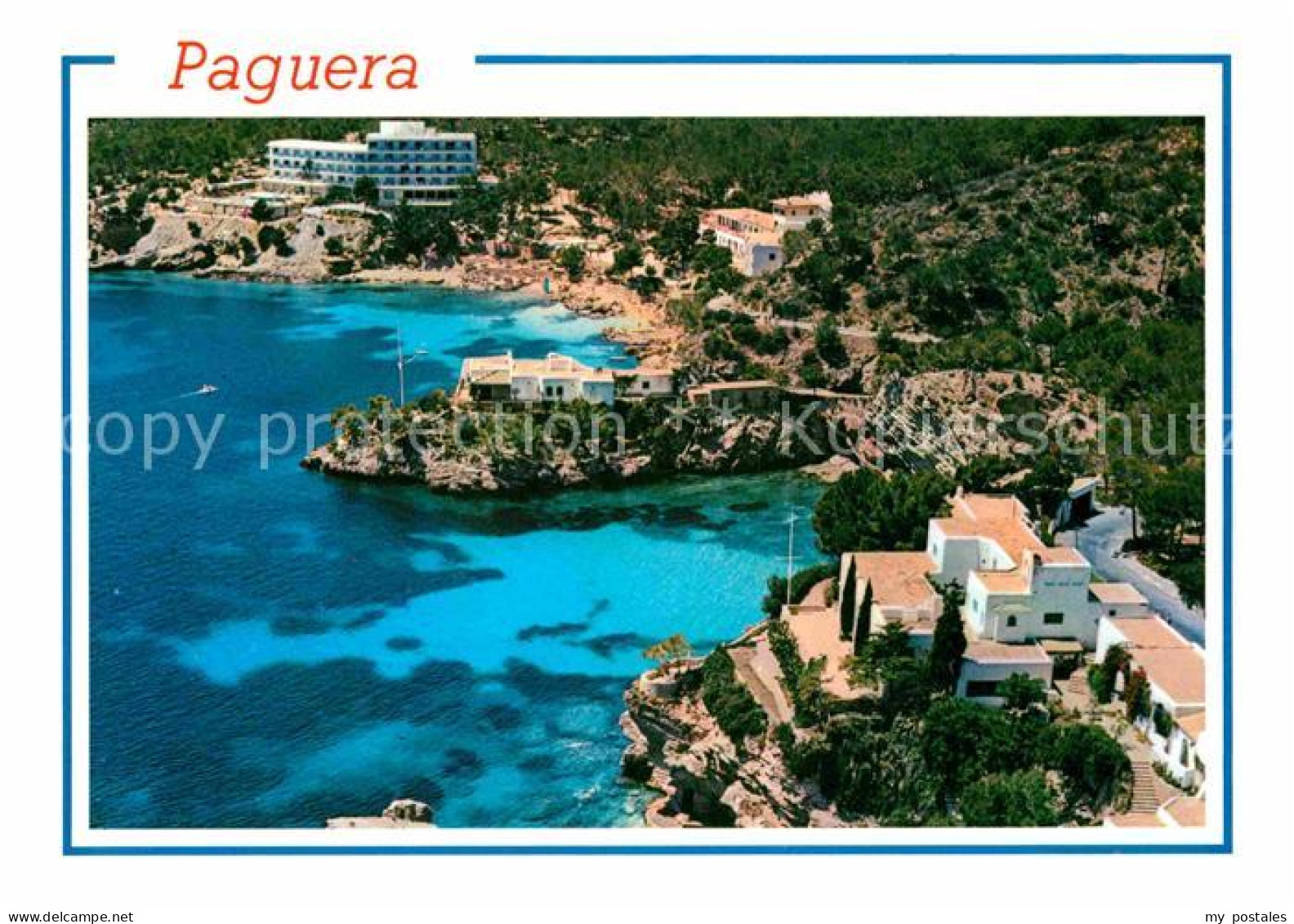 72805817 Paguera Mallorca Islas Baleares Cala Fornells Vista Aerea  - Autres & Non Classés