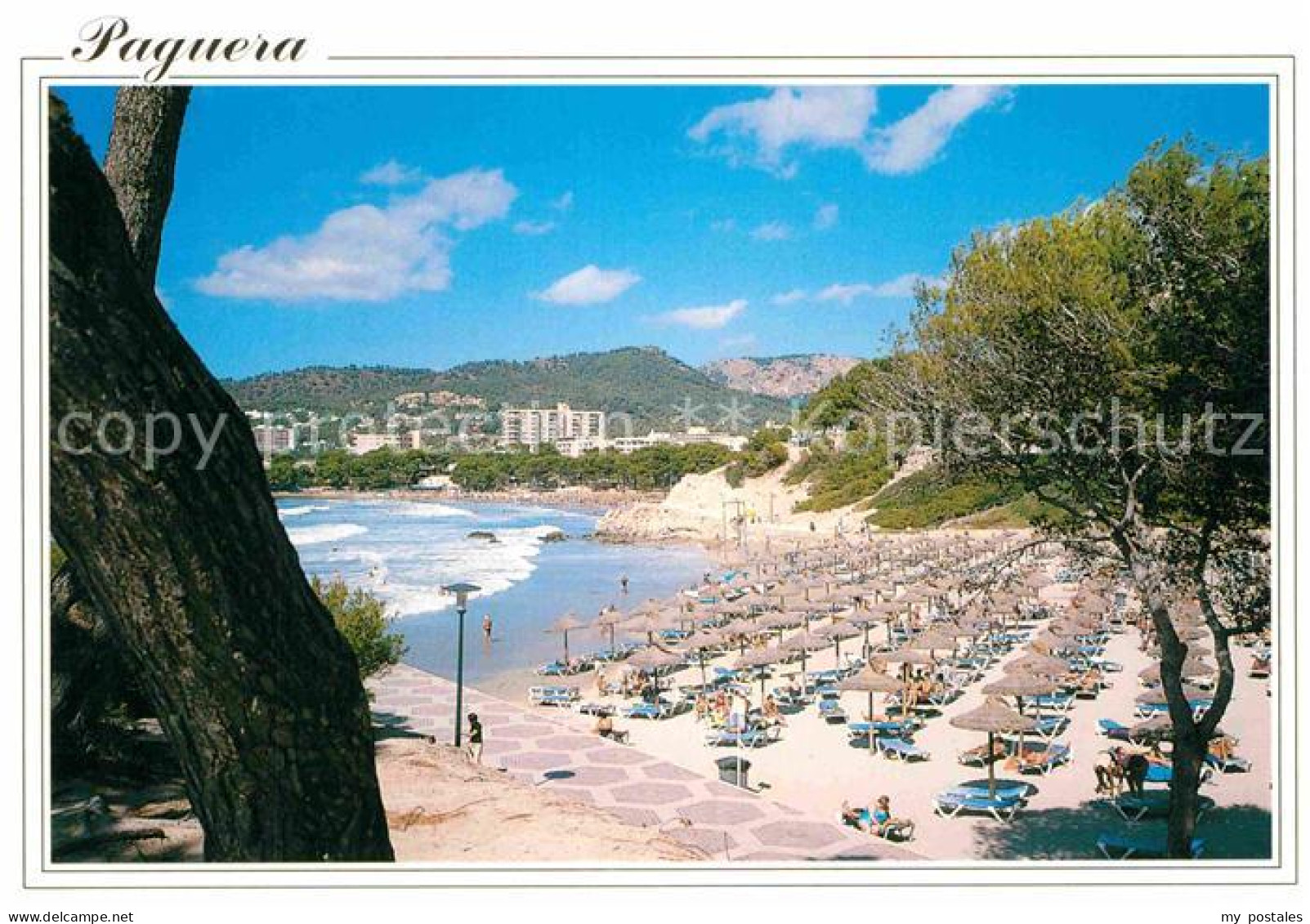 72805814 Paguera Mallorca Islas Baleares Panorama Strand  - Autres & Non Classés