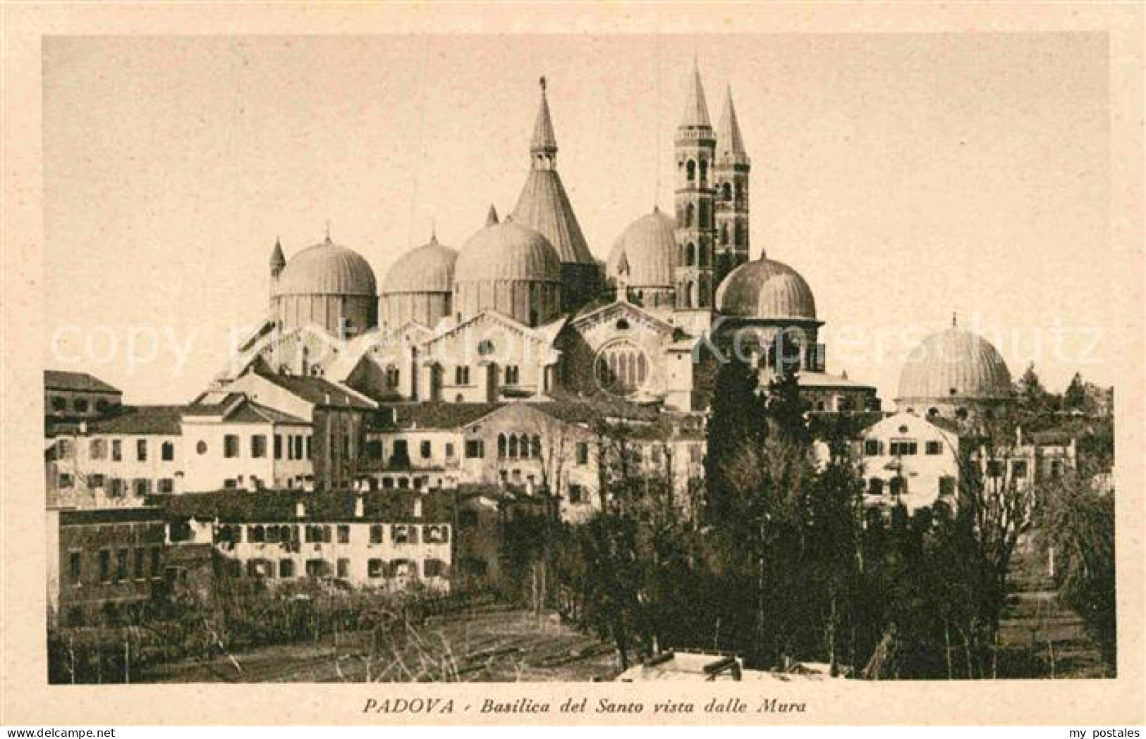 72805728 Padova Basilica Del Santo Vista Dalle Mura Padova - Sonstige & Ohne Zuordnung