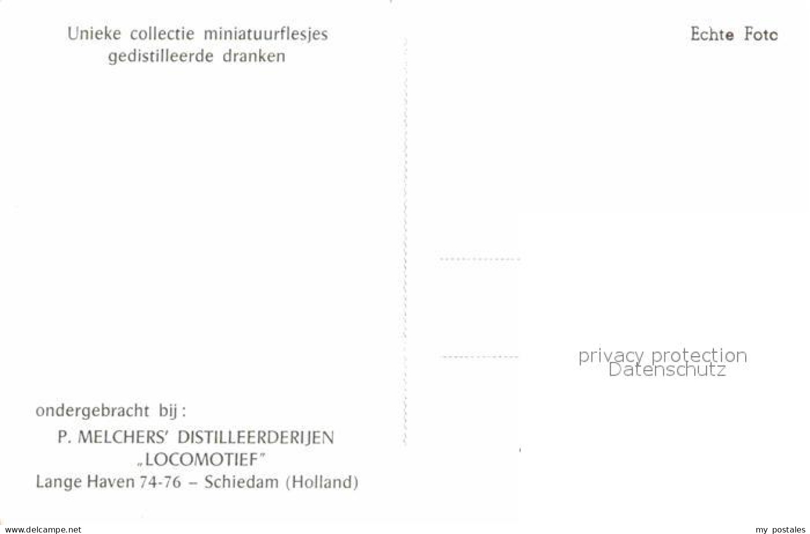72804956 Schiedam Likeurmuseum Stichting Verzameling Schiedam - Andere & Zonder Classificatie