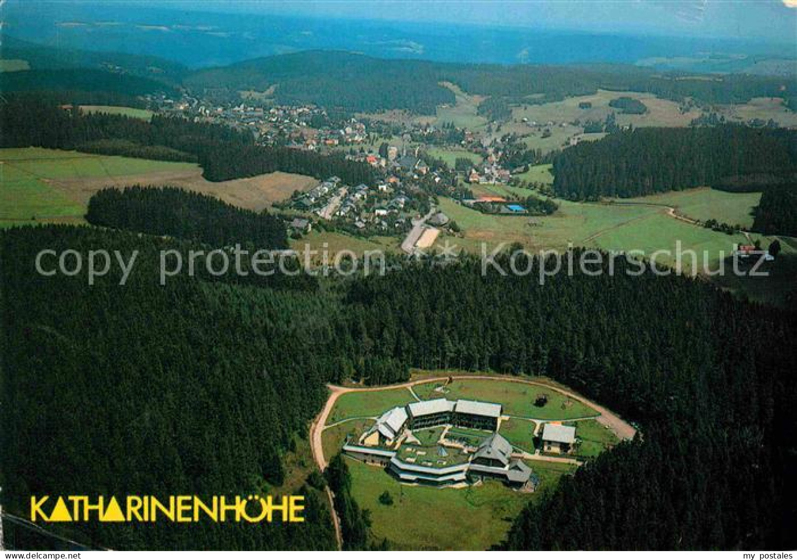 72804897 Schoenwald Schwarzwald Rehaklinik Katharinenhoehe Fliegeraufnahme Schoe - Andere & Zonder Classificatie