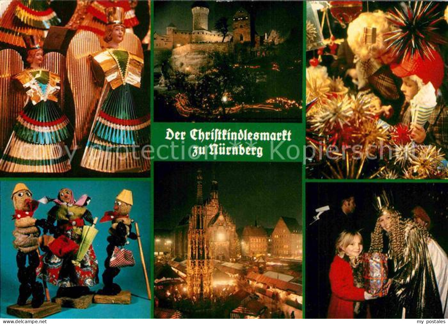 72804887 Nuernberg Christkindlesmarkt Lichterzug Hauptmarkt Nuernberg - Nürnberg