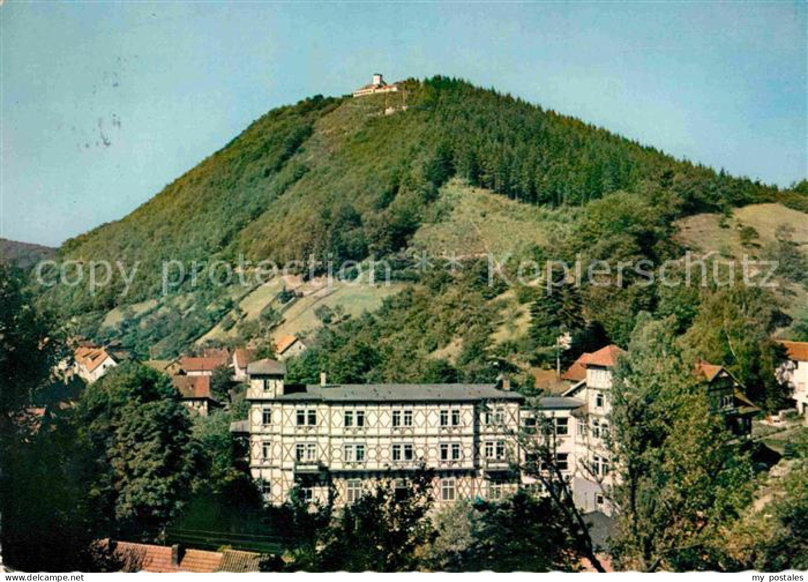 72804855 Bad Lauterberg Kneipp Sanatorium St Bennostift Mit Blick Zum Hausberg B - Bad Lauterberg