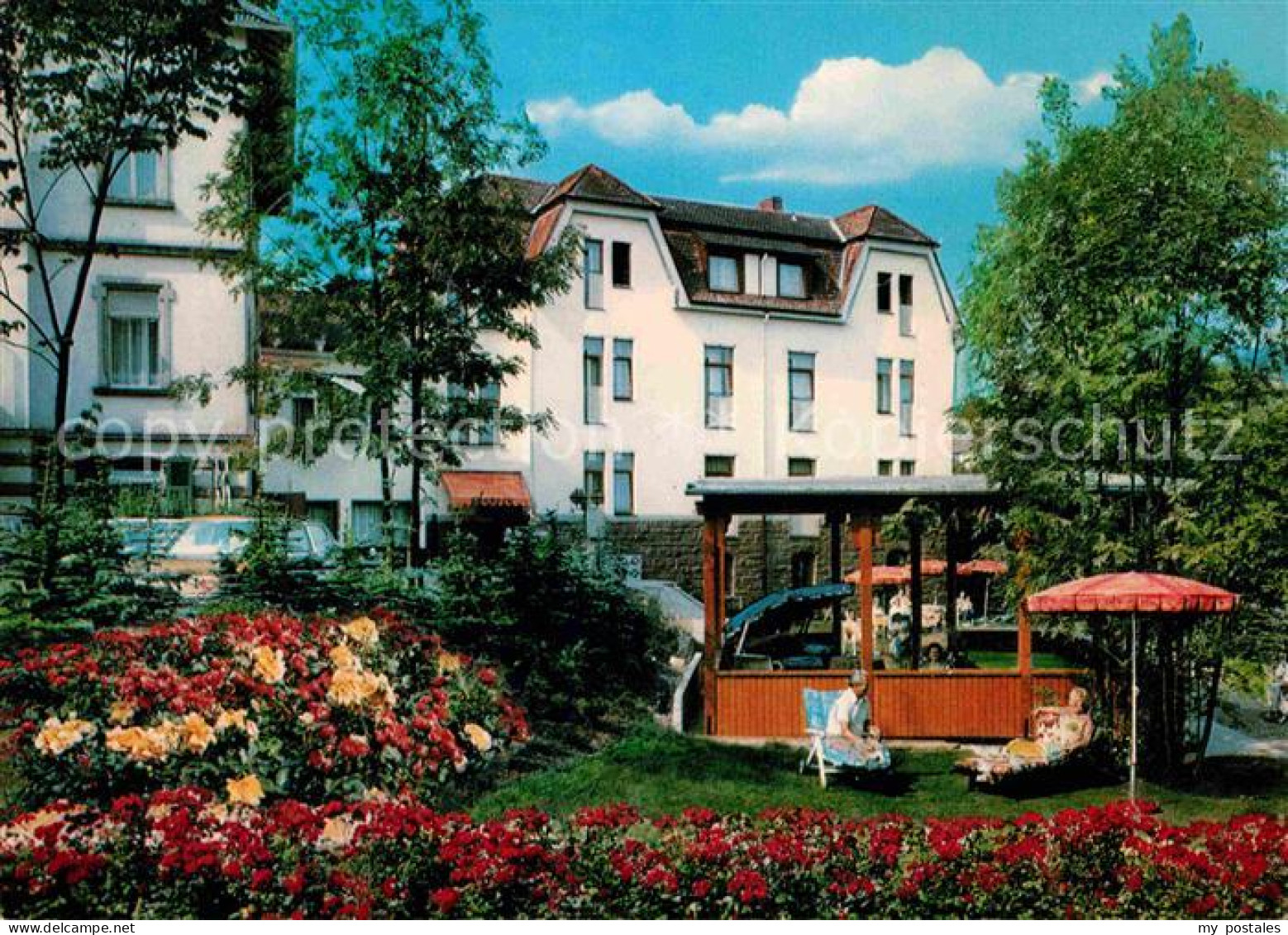 72803607 Bad Kissingen Kurheim Schoenblick Garten Bad Kissingen - Bad Kissingen