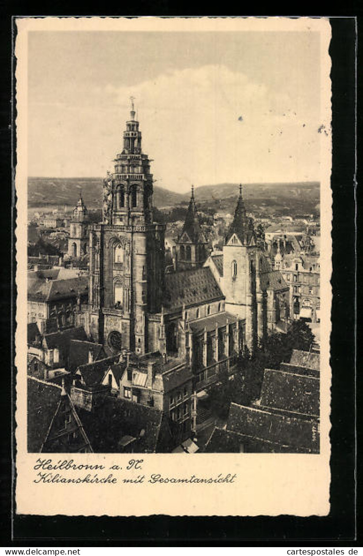 AK Heilbronn A. N., Kilianskirche Mit Gesamtansicht  - Heilbronn