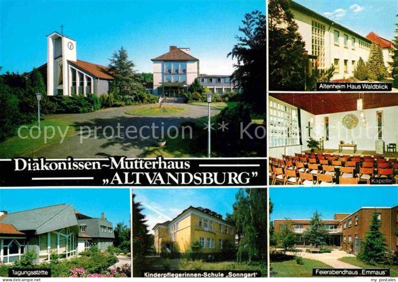 72803550 Lemfoerde Diakonissen Mutterhaus Altvandsburg Altenheim Kapelle Schule  - Autres & Non Classés