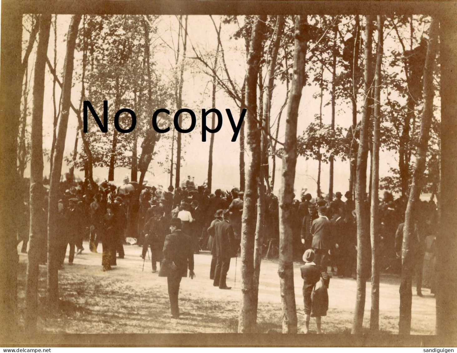 PHOTO FRANCAISE - REVUE DE PRINTEMPS DU 2e REGIMENT DE CUIRASSIERS A VINCENNES PRES DE PARIS EN 1914 - Lieux