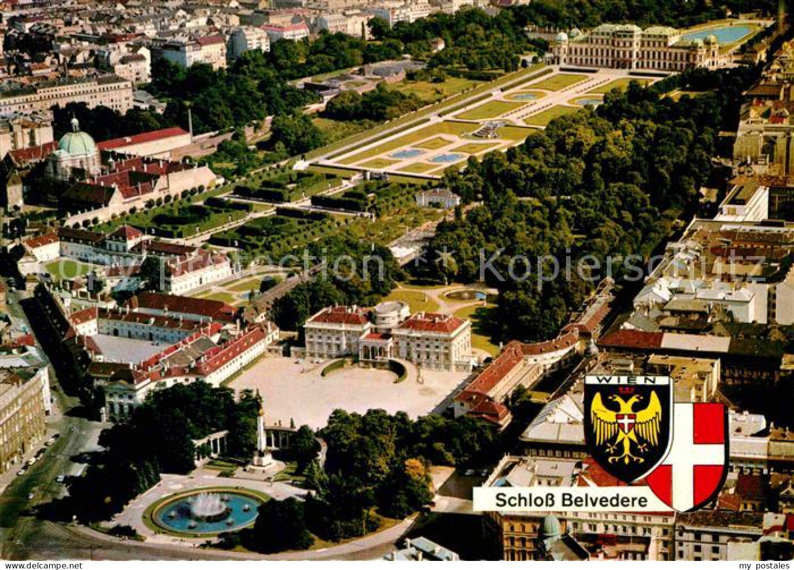 72803541 Wien Belvedere Schloss Des Prinzen Eugen Von Savoyen Palais Schwarzenbe - Sonstige & Ohne Zuordnung