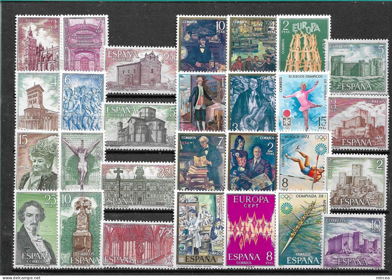 C3849 - Lot Timbres Neufs** Espagne - Colecciones