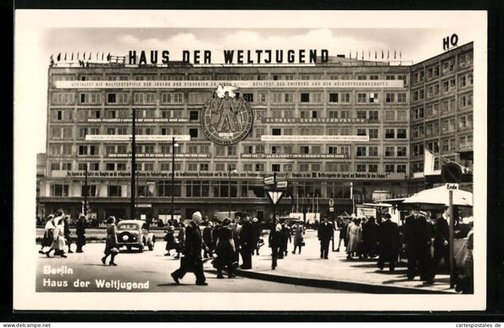 AK Berlin, Haus Der Weltjugend, Alexanderplatz  - Mitte