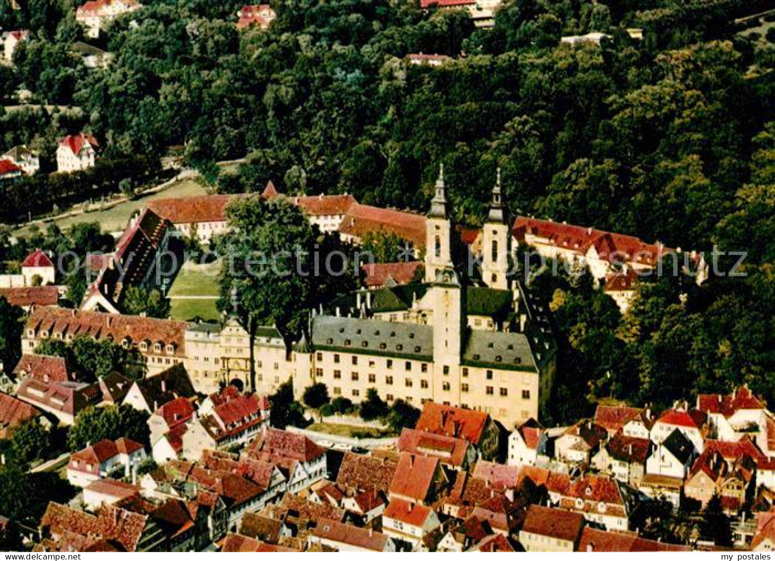 72803500 Bad Mergentheim Hoch Und Deutschmeisterschloss Fliegeraufnahme Bad Merg - Bad Mergentheim