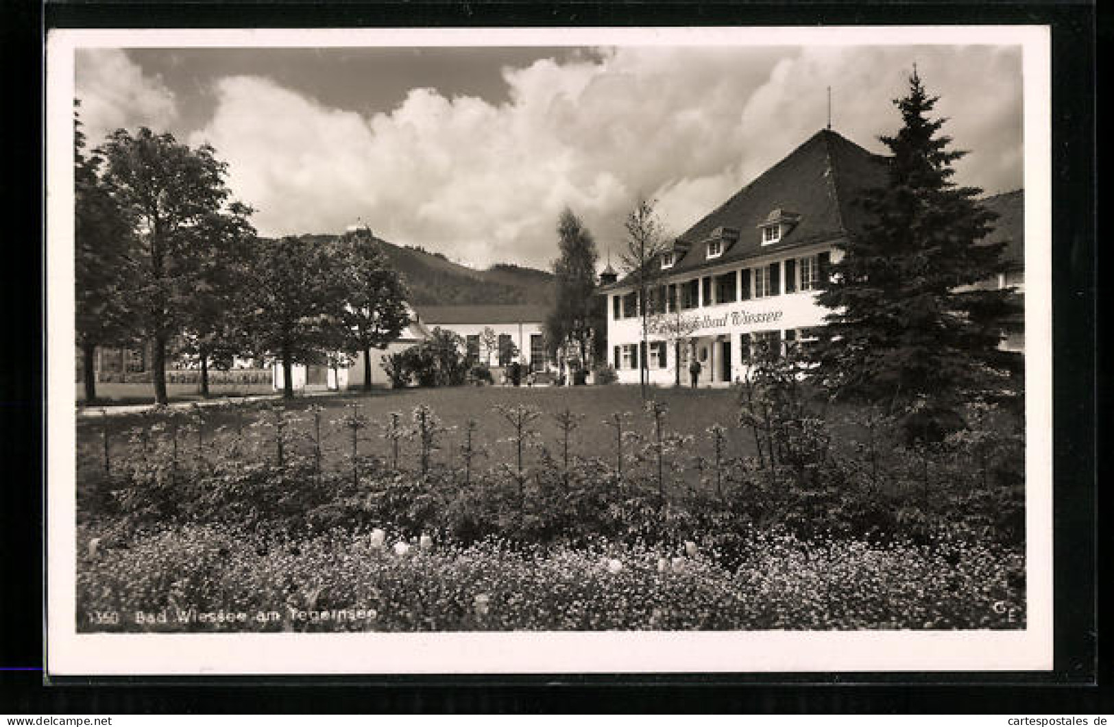 AK Bad Wiessee Am Tegernsee, Ortspartie Mit Jod- Und Schwefelbad Wiessee  - Tegernsee