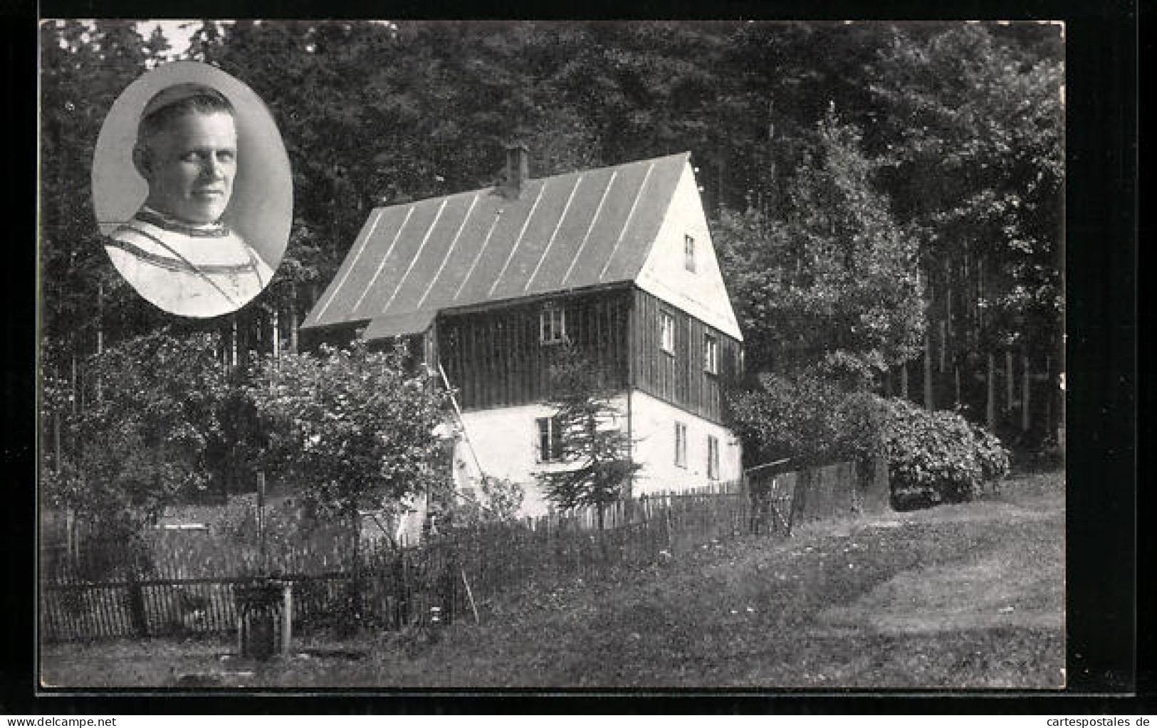 AK Weipert Neugeschrei, Geburtshaus Kardinal Innitzer, Portrait  - Czech Republic