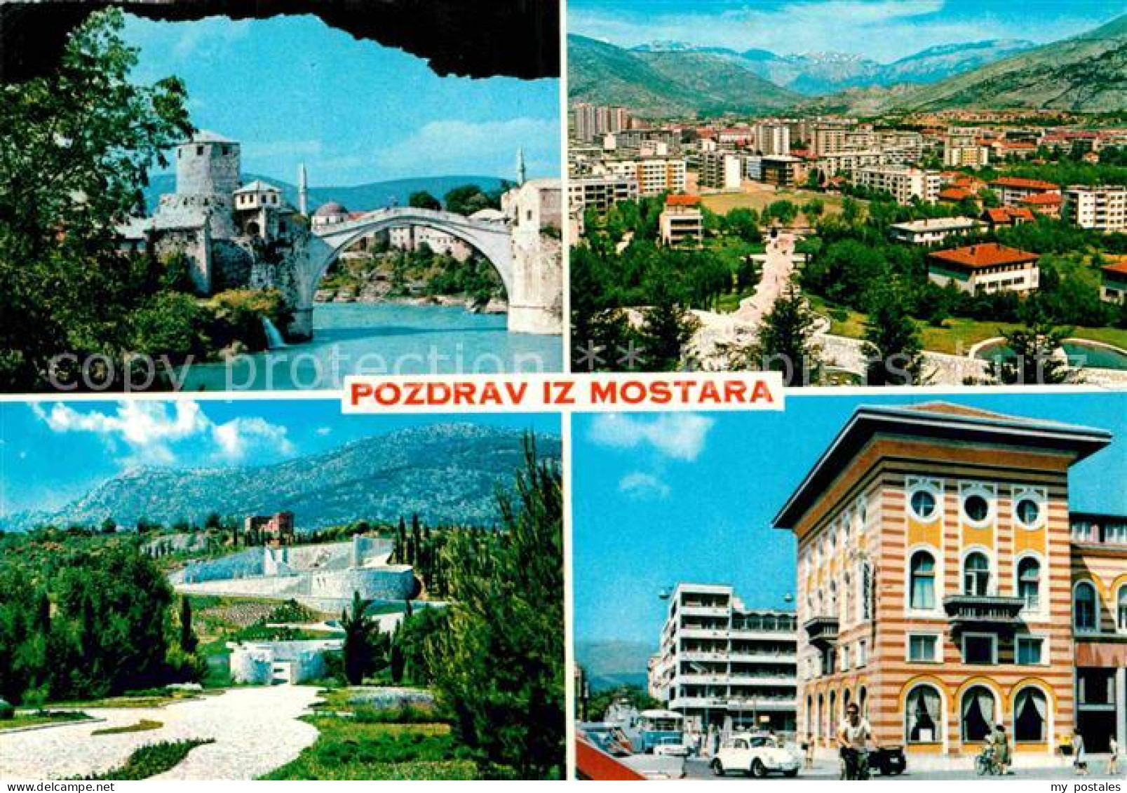 72802856 Mostar Moctap Bruecke Gesamtansicht Gebaeude Mostar - Bosnien-Herzegowina