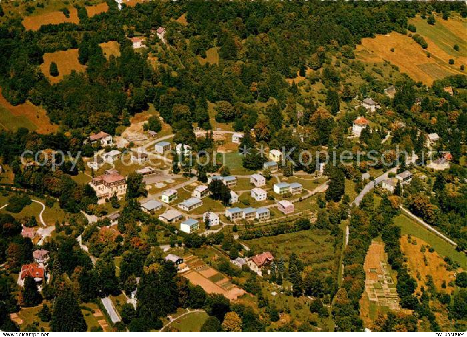 72802843 Hinterbruehl Niederoesterreich SOS Kinderdorf Fliegeraufnahme Hinterbru - Sonstige & Ohne Zuordnung