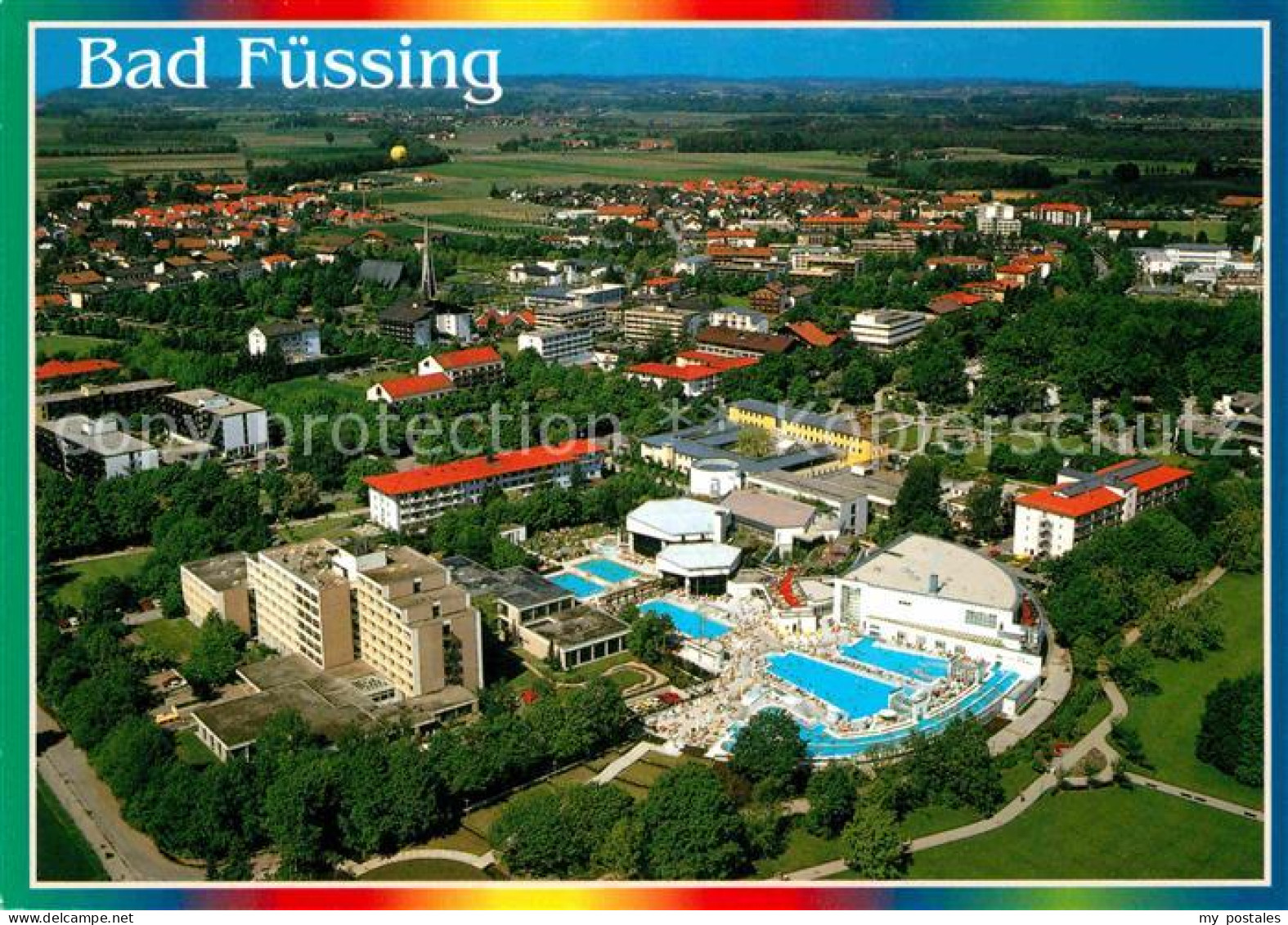 72802745 Bad Fuessing Thermalbad Fliegeraufnahme Aigen - Bad Füssing