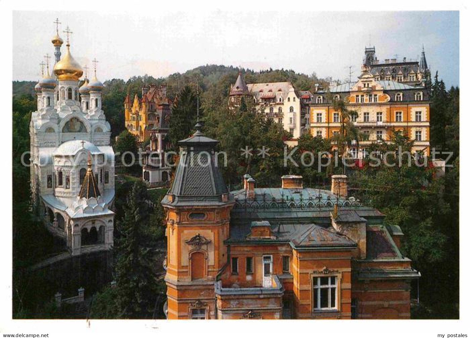 72802705 Karlovy Vary Sadova Ulice Kostel Sv Petra A Pavia Karlovy Vary Karlsbad - Czech Republic