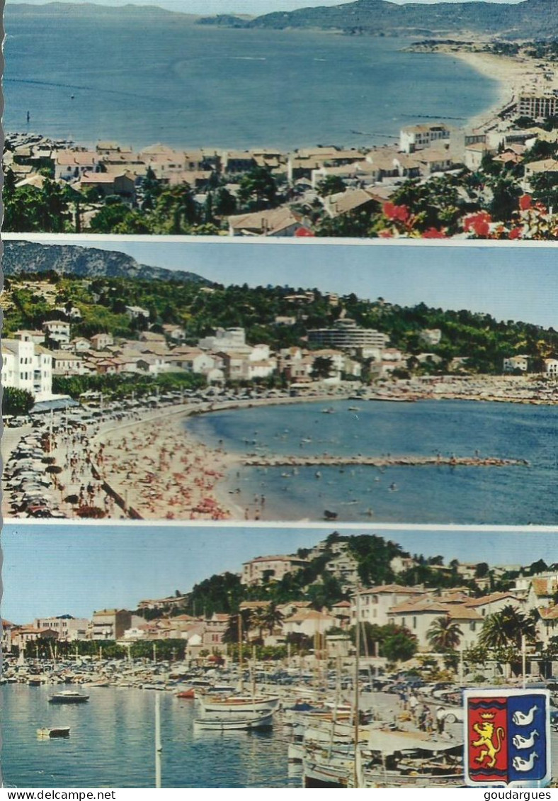 Souvenir Du Lavandou - Vue Générale - La Plage - Le Port - Multivues - (P) - Le Lavandou