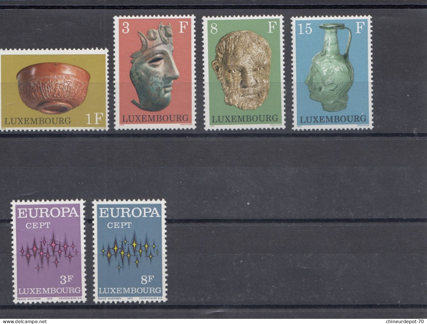 Luxembourg NEUFS SANS CHARNIERE ** 1972 - Unused Stamps