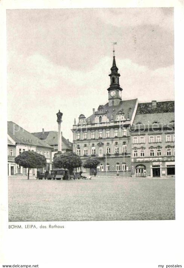 72801998 Leipa Boehmen Rathaus Aus Jahrweiser Schoenes Sudetenland 28 Bildkarten - Tchéquie