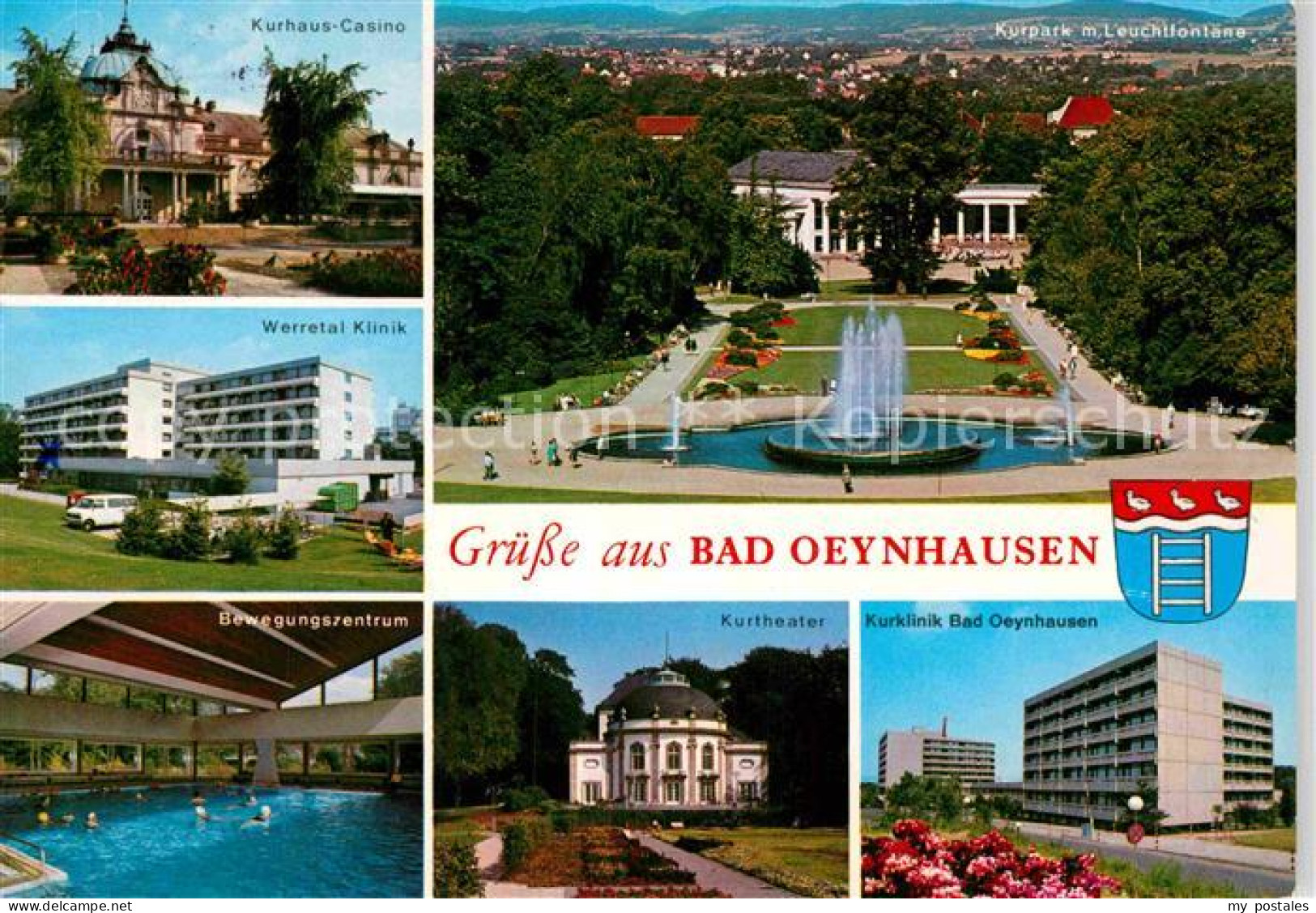 72801971 Bad Oeynhausen Kurhaus Casino Werratal Klinik Bewegungszentrum Kurpark  - Bad Oeynhausen