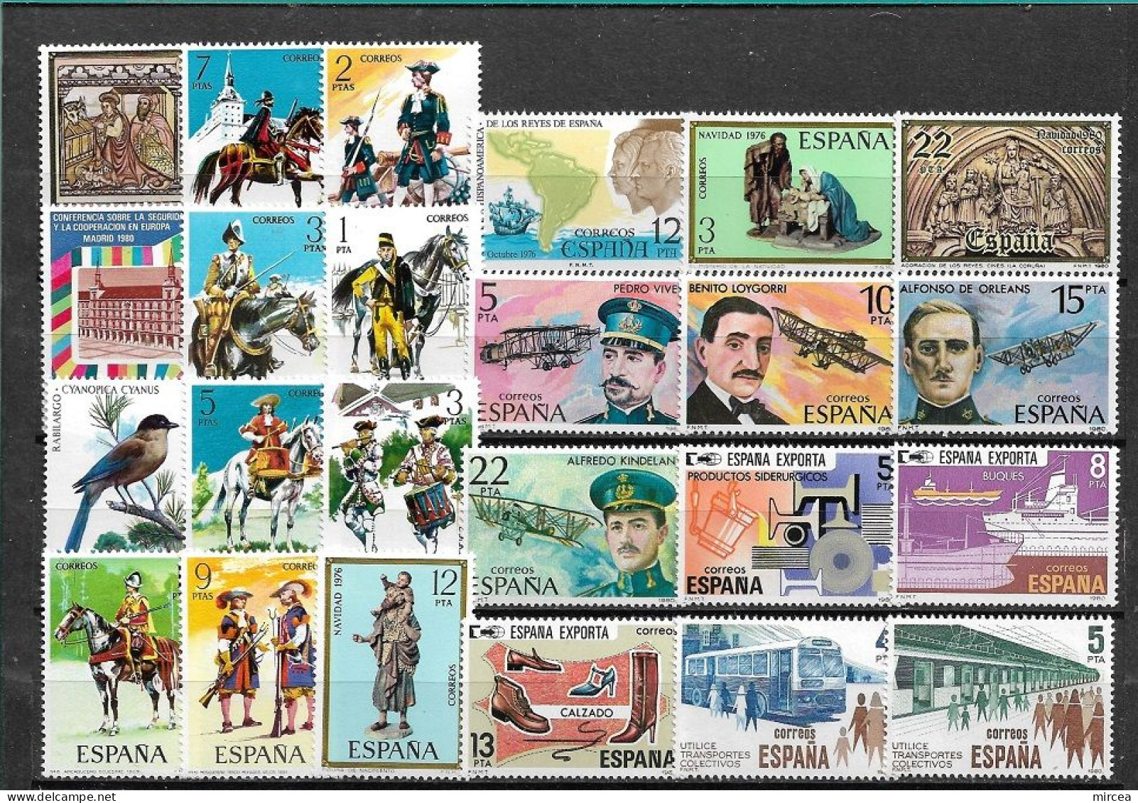 C5269 - Lot Timbres Neufs** Espagne - Collections