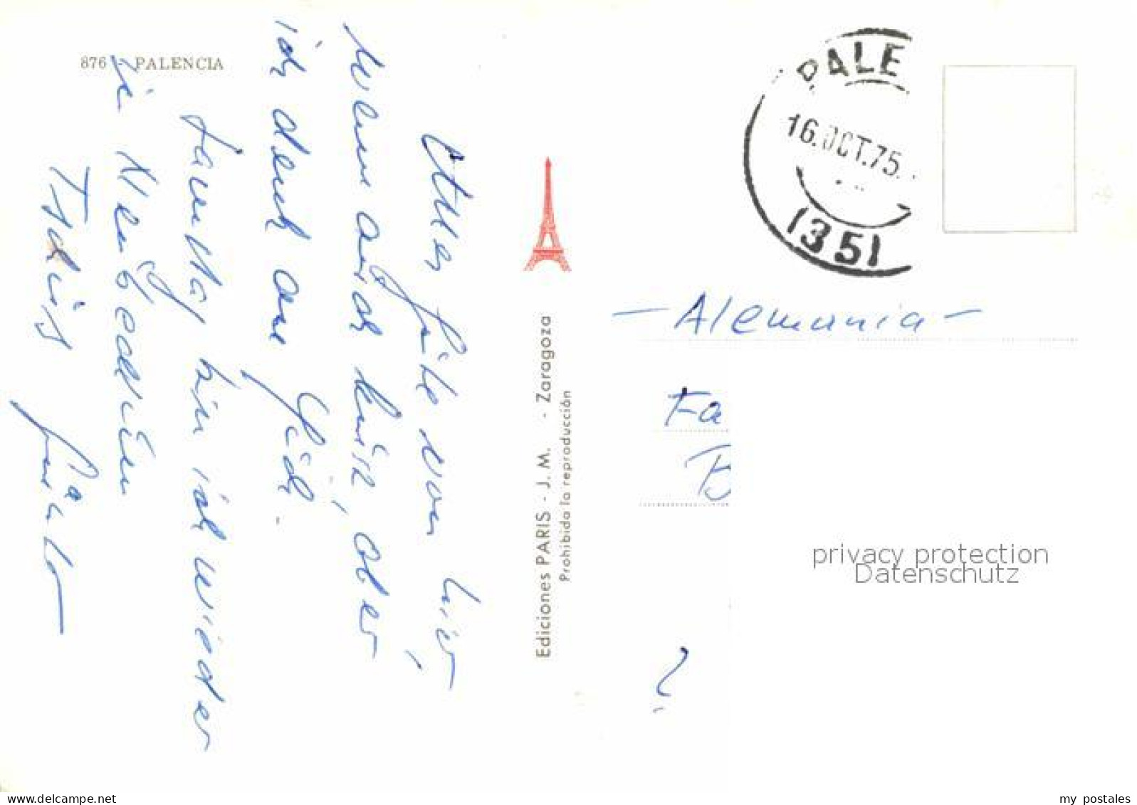 72801959 Palencia Kathedrale  Palencia - Other & Unclassified