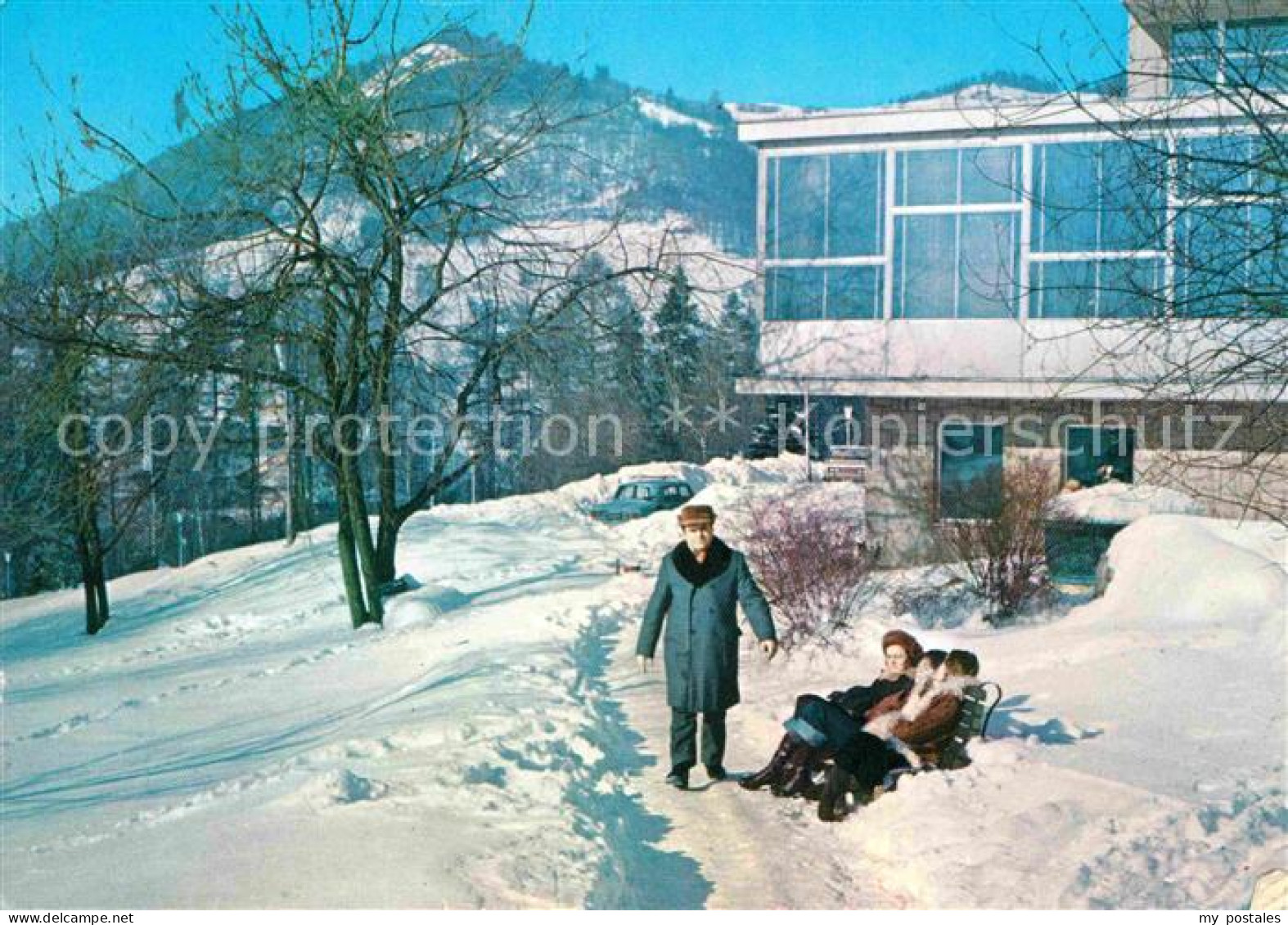 72801931 Szczawnica Fragment Parku Gornego Winterpanorama Szczawnica - Polen