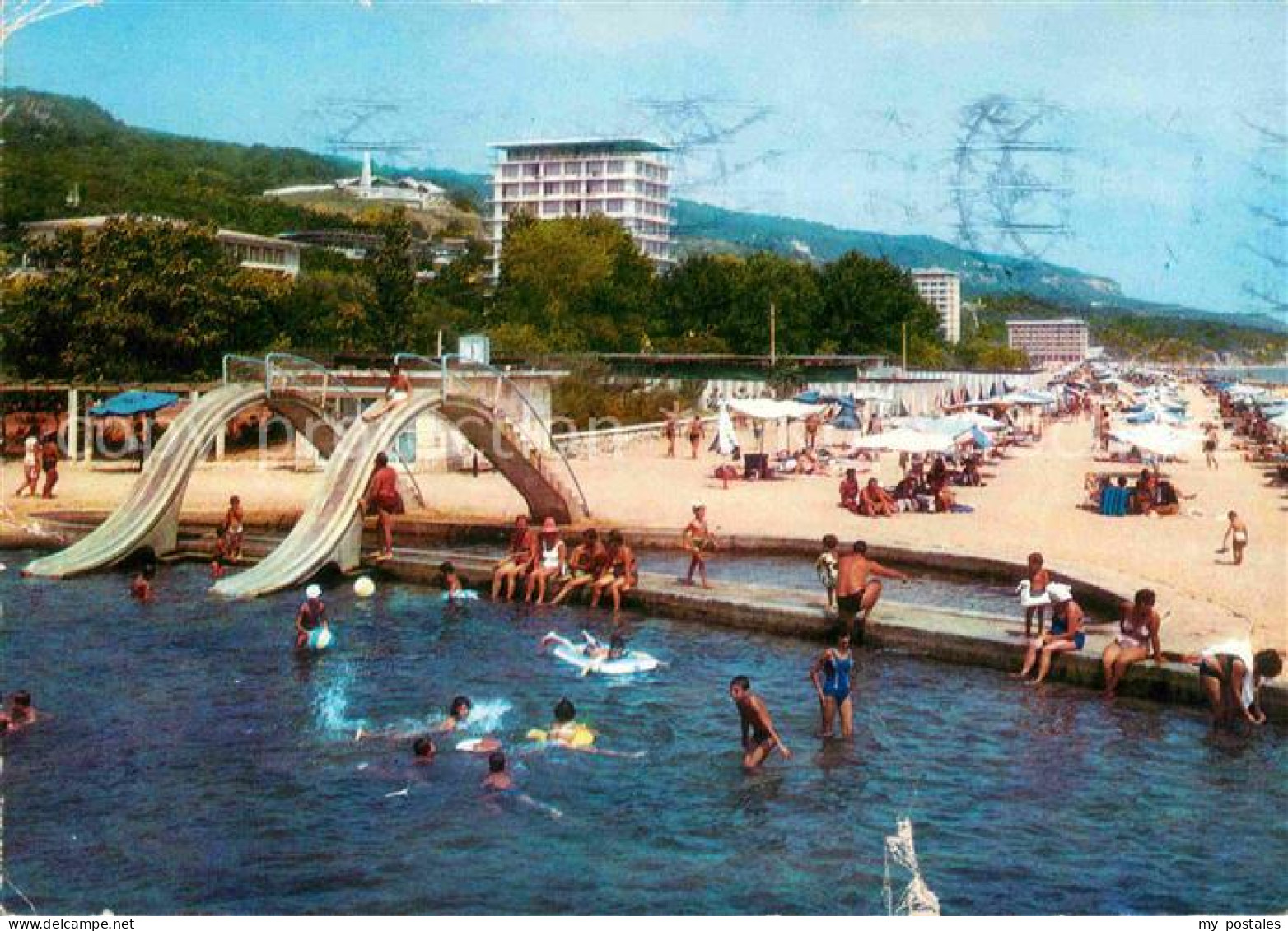 72801911 Slatni Pjassazi Kinderschwimmbad Strand Burgas - Bulgarie