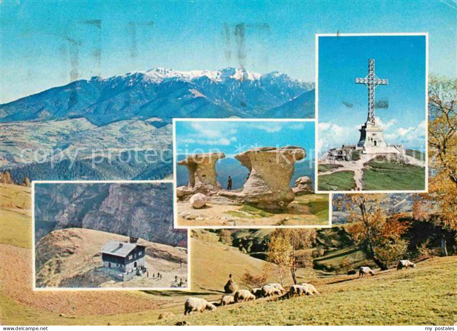 72801906 Brasso Brasov Kronstadt Monti Bucegi Cabana Caraiman Gebirgspanorama Fe - Romania