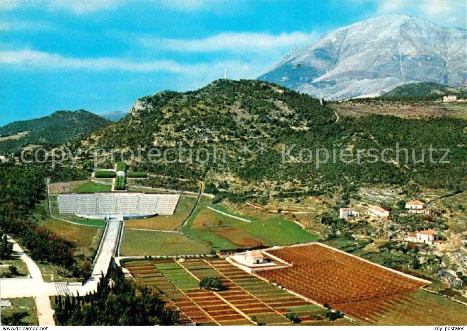 72801899 Montecassino Cimitero Militare Polacco Polnischer Kriegsfriedhof Montec - Altri & Non Classificati