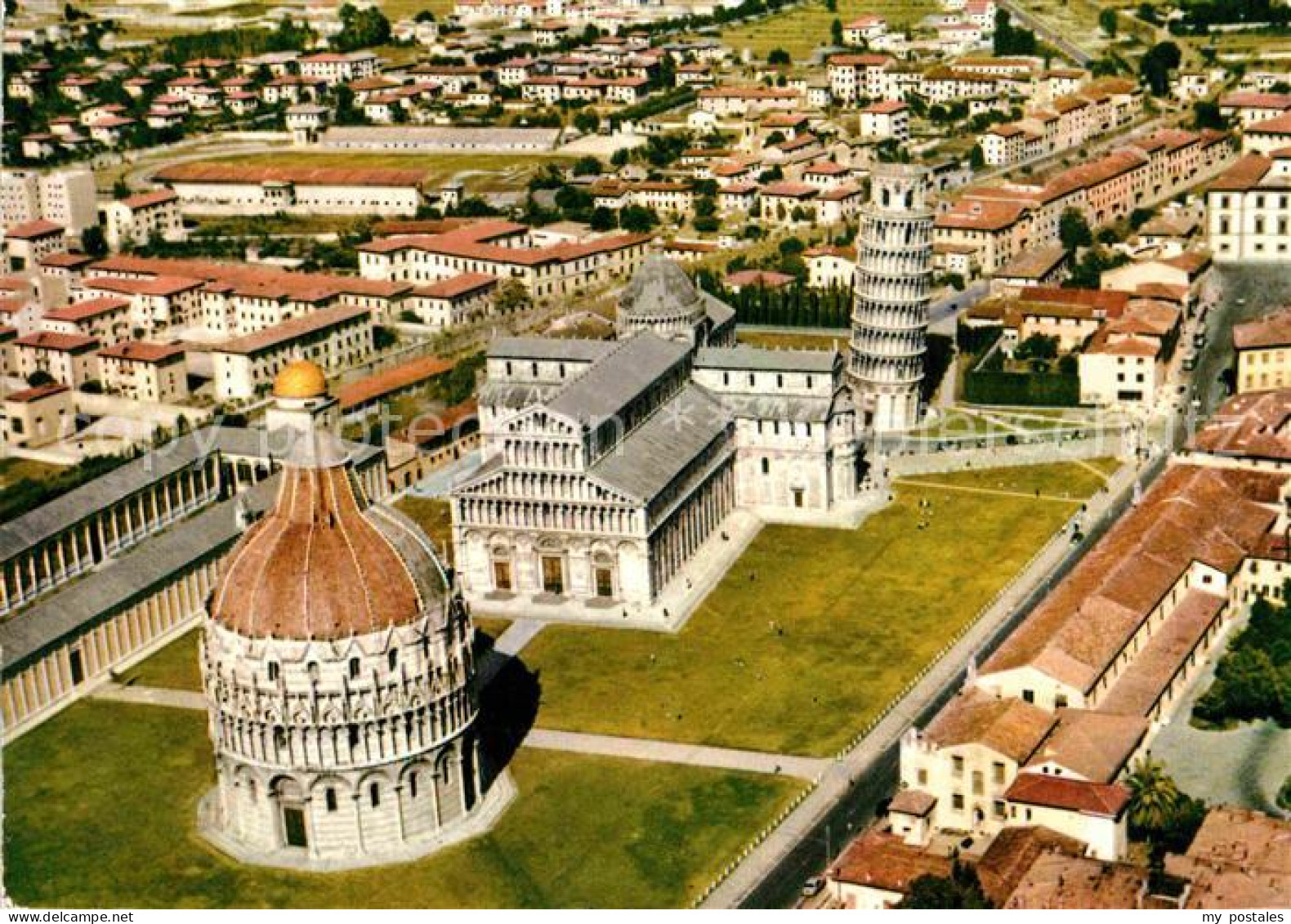 72801897 Pisa Veduta Aerea Di Piazza Dei Miracoli Schiefer Turm Pisa - Altri & Non Classificati